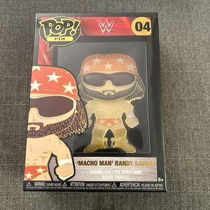 “Macho Man” Randy Savage pin 04 Funko Pop! Pin WWE New NIB Pin Wrestling